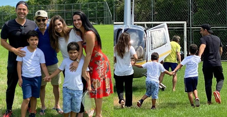 Zezé Di Camargo lamenta fim das férias em família (Divulgação/Instagram)