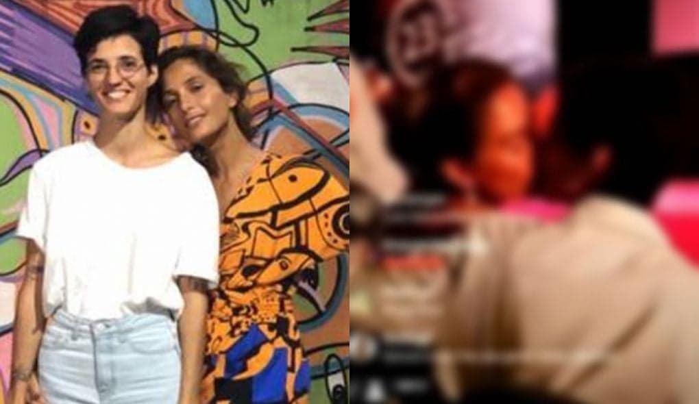Camila Pitanga é flagrada aos beijos com a namorada durante evento em Minas Gerais