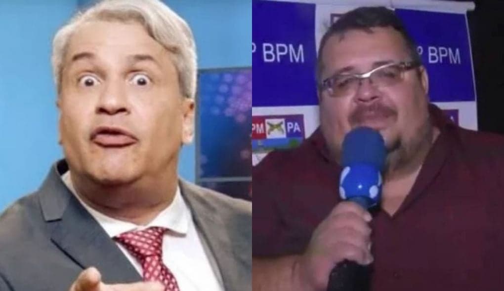 Sikêra Jr não se controla e deixa repórter gordo constrangido ao vivo na TV: "Cobriu a tela toda"