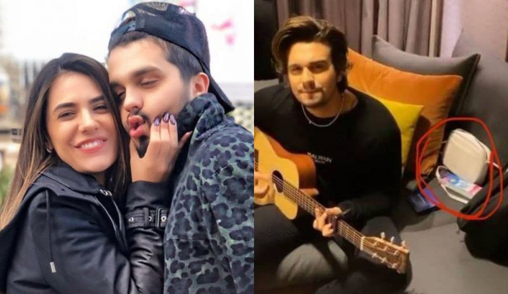 Grávida? Jade Magalhães, sem querer, exibe teste de gravidez em vídeo com Luan Santana