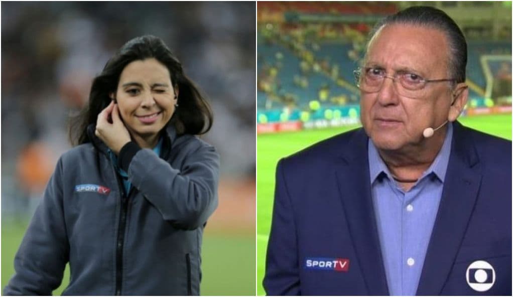 Galvão destrata repórter ao vivo na Globo e é detonado: "Ridículo"