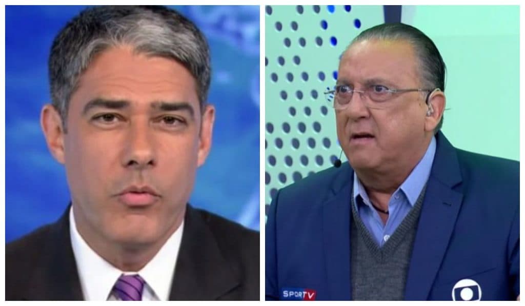 Após Galvão Bueno humilhar repórter, público pede para William Bonner anunciar demissão do narrador