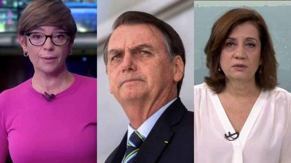 Âncoras da Globo partem para cima de Bolsonaro após presidente humilhar e atacar jornalista: “Profunda indignação”