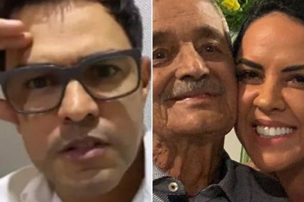 Graciele Lacerda visita pai de Zezé e faz revelação sobre estado de saúde: "Estamos fazendo de tudo''