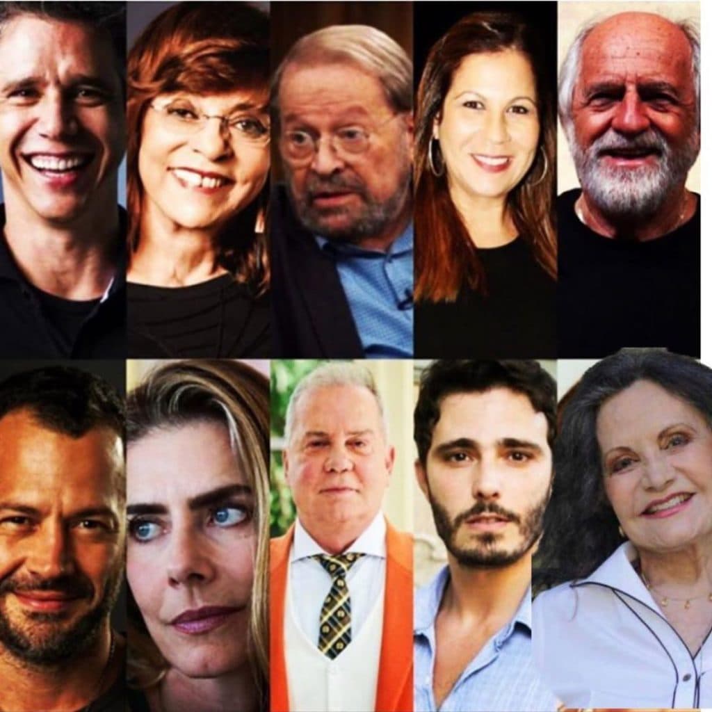 A foto que consta, por enquanto, no perfil de Regina Duarte gerou polêmica entre famosos - Foto: Reprodução A foto que consta, por enquanto, no perfil de Regina Duarte gerou polêmica entre famosos - Foto: Reprodução