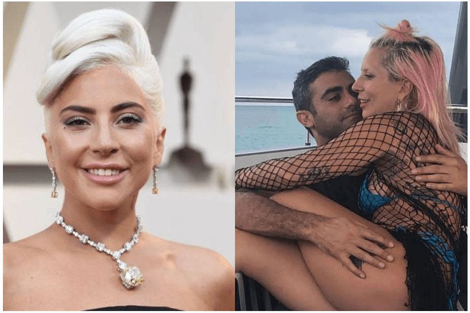 Novo casal! Lady Gaga compartilha foto no colo de novo namorado e público reage: "Que boy lindo"