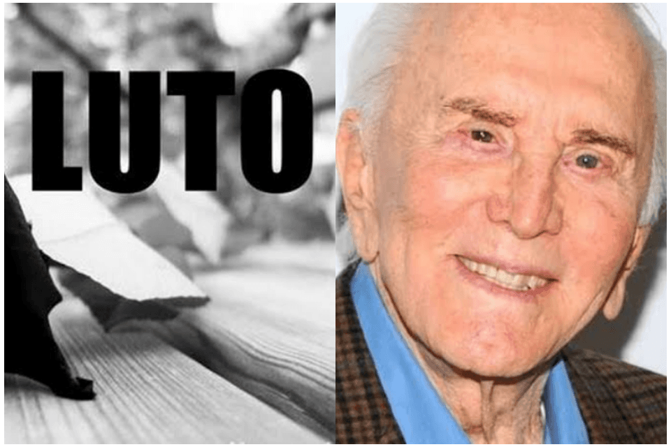 LUTO: Morre aos 103 anos o ator e diretor Kirk Douglas, um grande ícone de Hollywood