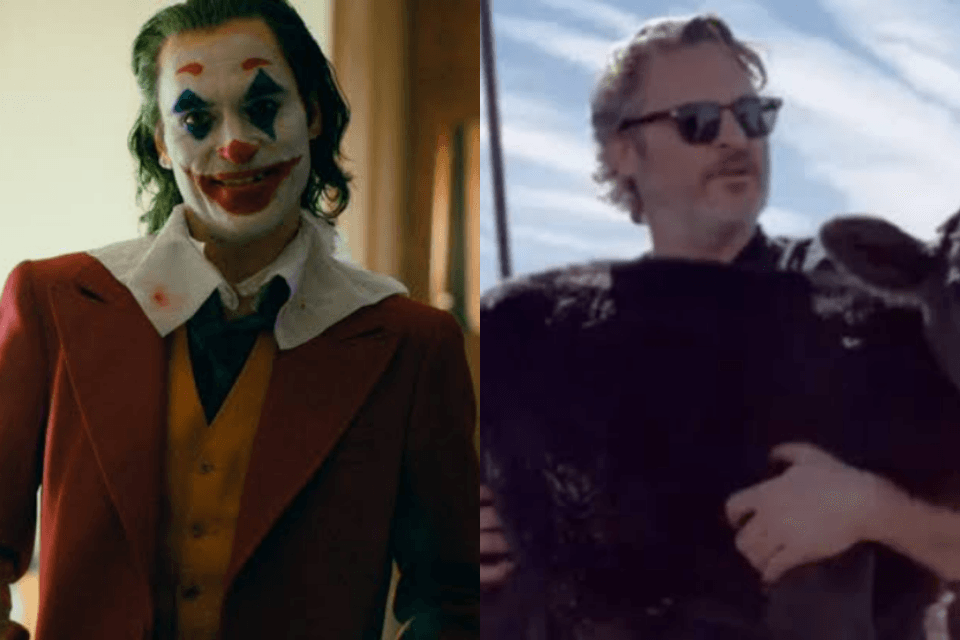 Que atitude! Joaquin Phoenix, o Coringa, salva vaca e bezerro do abatedouro e vídeo viraliza