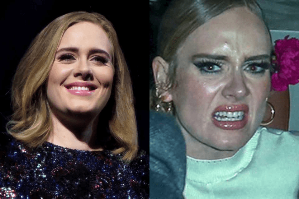 Furiosa! Adele surta, faz barraco em evento e mostra dedo do meio para paparazzi