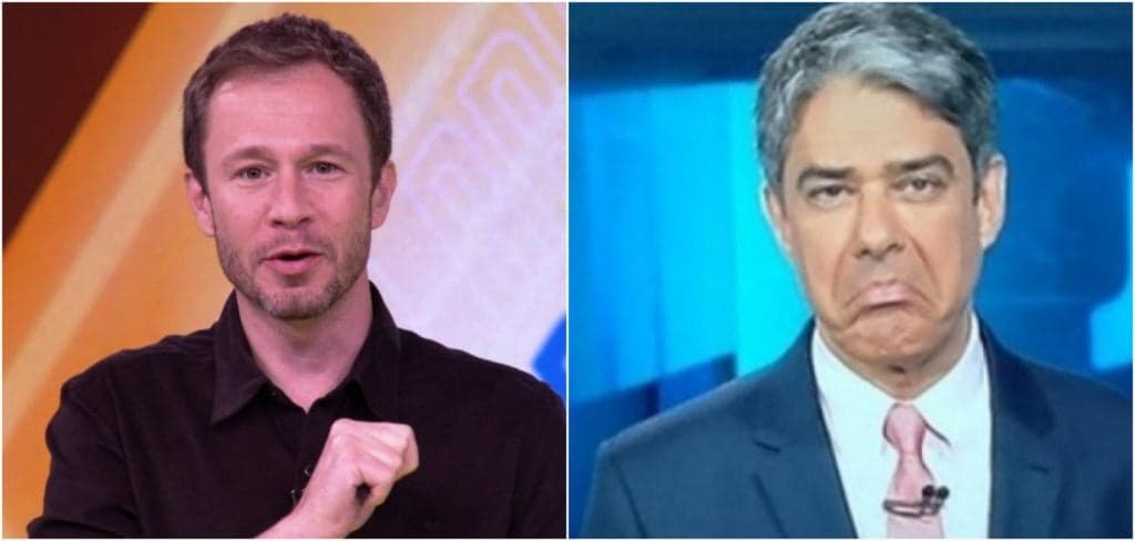 William Bonner e Tiago Leifert se descuidam, entram em conflito na Globo e público fica chocado: "E agora?"