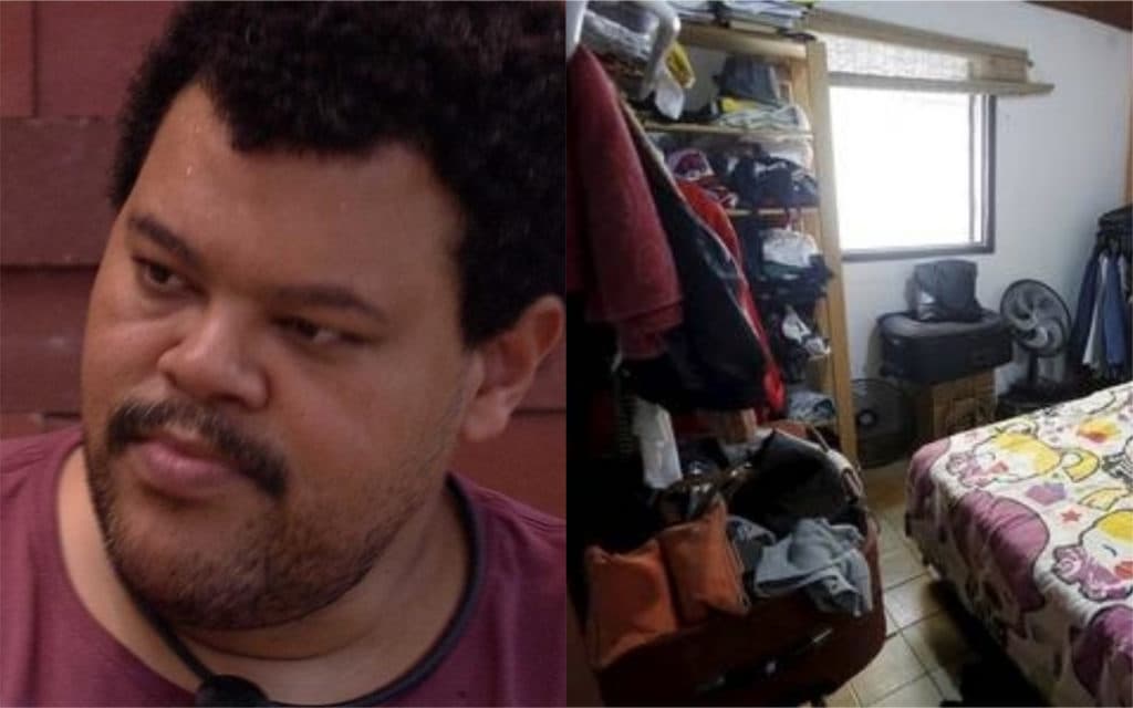 Divulgada casa simples de Babu Santana do BBB20; ator tem dívida de aluguel e sobrevive de ajuda