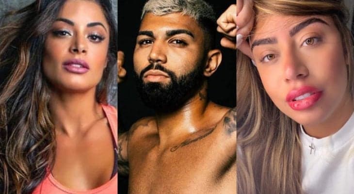 Gabigol abandona Rafaella Santos grávida e é flagrado em clima de intimidade com Aline Riscado