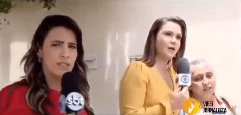 Escândalo: Jornalista do SBT quase sai no tapa com repórter da Globo em discussão ao vivo na televisão