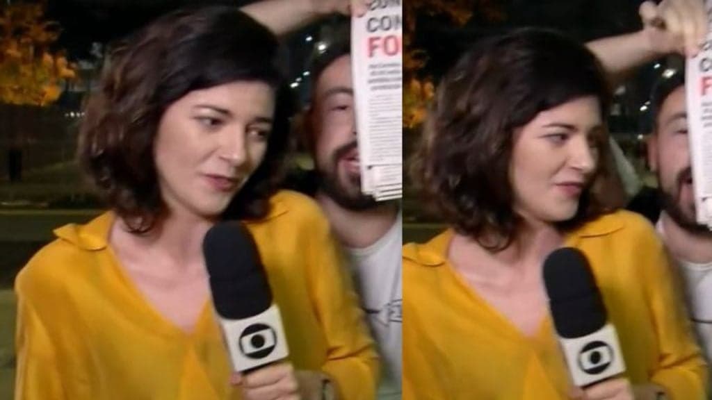 Urgente! Repórter é atacada por homem ao vivo na Globo e susto faz transmissão ser cortada