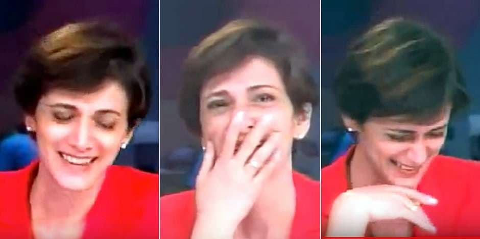 Fez História: O dia em que Lillian Witte Fibe perdeu o controle e caiu na gargalhada ao vivo durante jornal