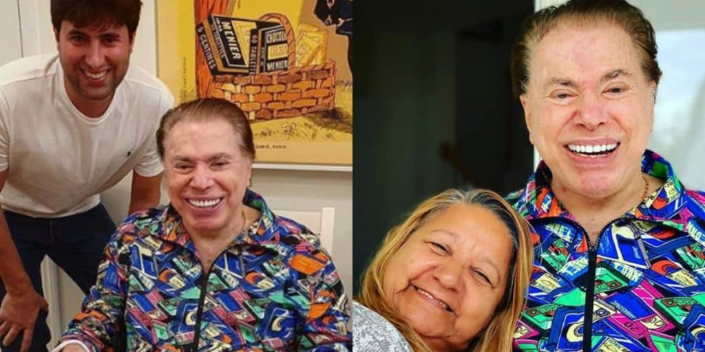 Silvio Santos é flagrado com fãs na porta de mansão fora do Brasil e aparência do apresentador causa preocupação