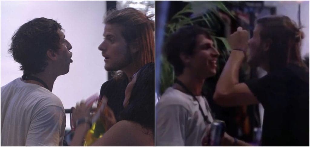 Barraco no BBB! Daniel aponta o dedo e parte para cima de Felipe e o pior acontece: 'Armadilha'