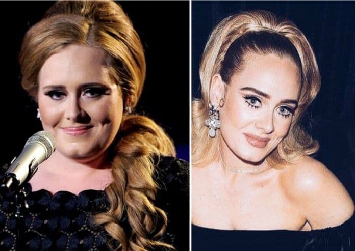 Magra, linda e sorridente! Adele surge irreconhecível em festa pós-Oscar