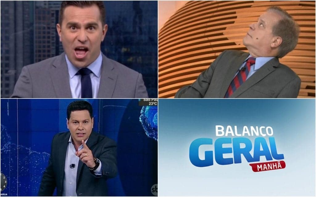 Audiência da TV 14/2, 1ª edição: Bocardi e Chico Pinheiro esmurram sem dó Marcão do Povo e Balanço Geral SP