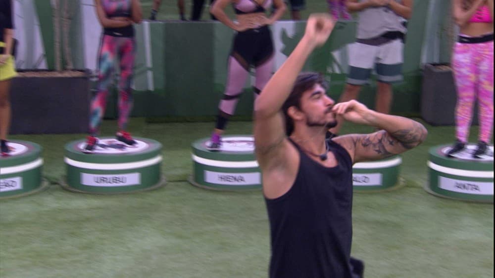 BBB20: Guilherme vence a Prova do Líder mais uma vez e Marcela vai direto ao paredão