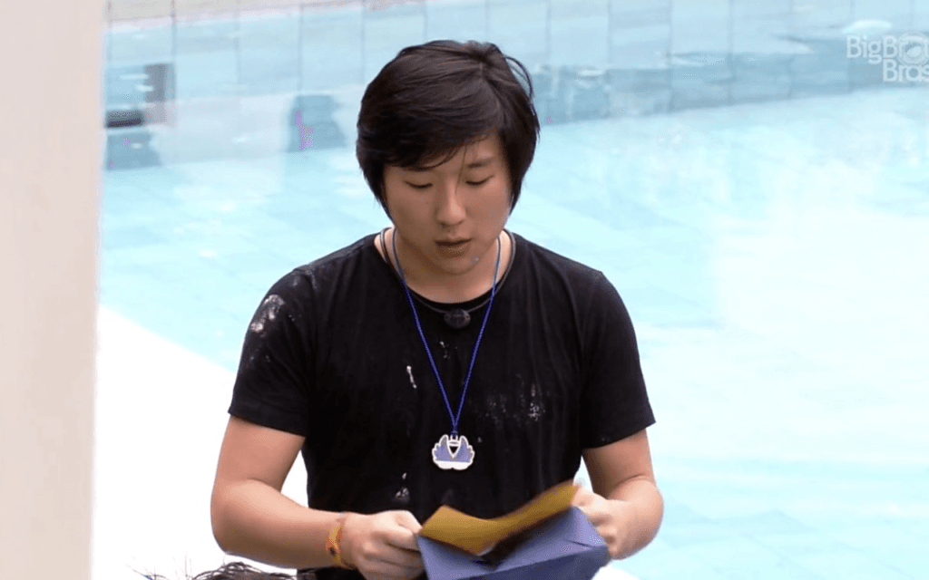 BBB20: Pyong Lee vence a prova do anjo e terá a oportunidade de conhecer seu filho Jake, mesmo confinado