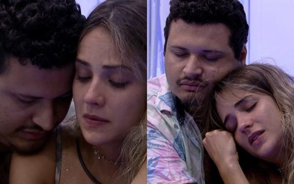 BBB20: Em surto mútuo durante a festa, Victor Hugo e Gabi Martins choram por ciúmes de Guilherme Napolitano