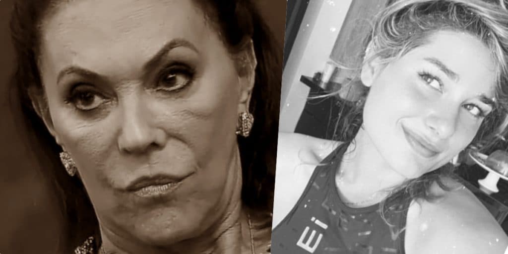 Em guerra com a avó, falência e barraco familiar, Sasha surge agarrada em poste e espanta: "Que isso?"