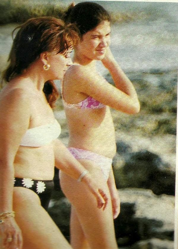 Íris Abravanel e Rebeca Abravanel em uma viagem à África (Foto: Reprodução)