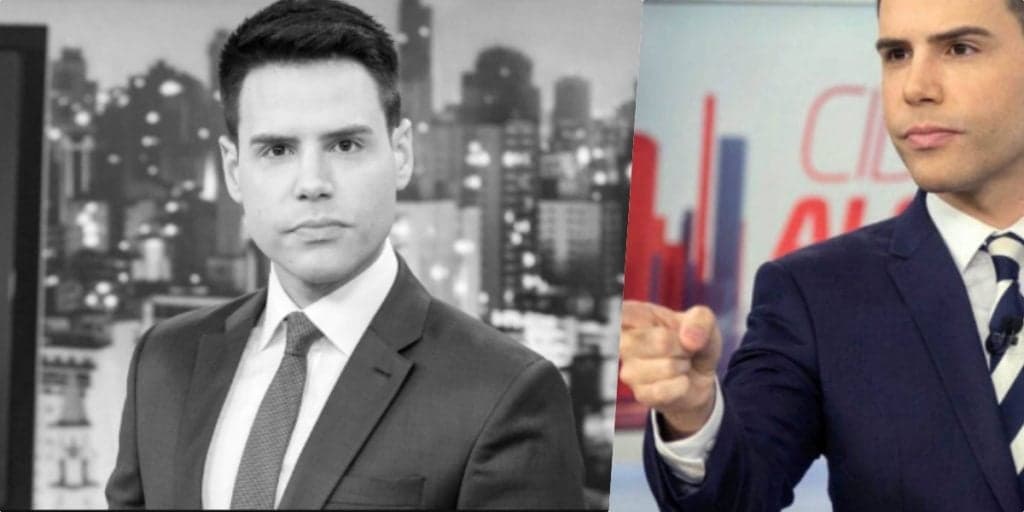 Luiz Bacci tem intimidade de seu camarim exposta nos bastidores da Record: "Grande"