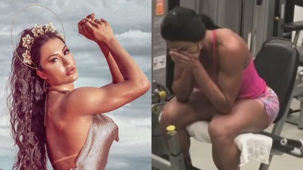 Barraco, ausência de Belo e machucados por todo o corpo: Gracyanne Barbosa tem sofrimento exposto