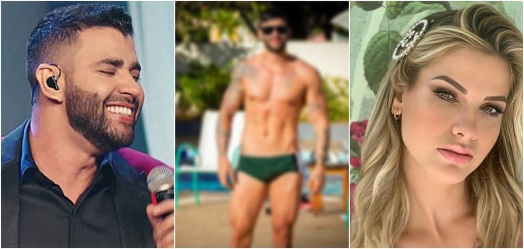 Gusttavo Lima surge com bermuda pequena e grossura da coxa impressiona fãs