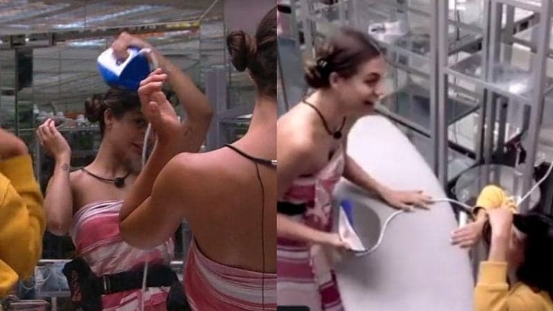 BBB20: Mari Gonzalez passa dos limites e usa ferro de passar roupa no cabelo