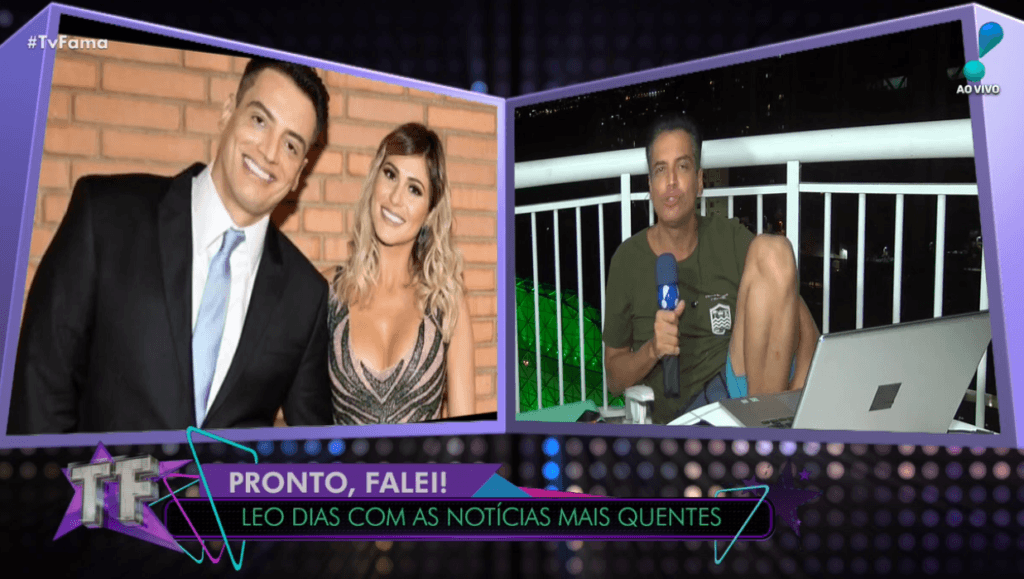 Leo Dias se arrepende e pede desculpas para Lívia Andrade após brigas: "Chorei muito"