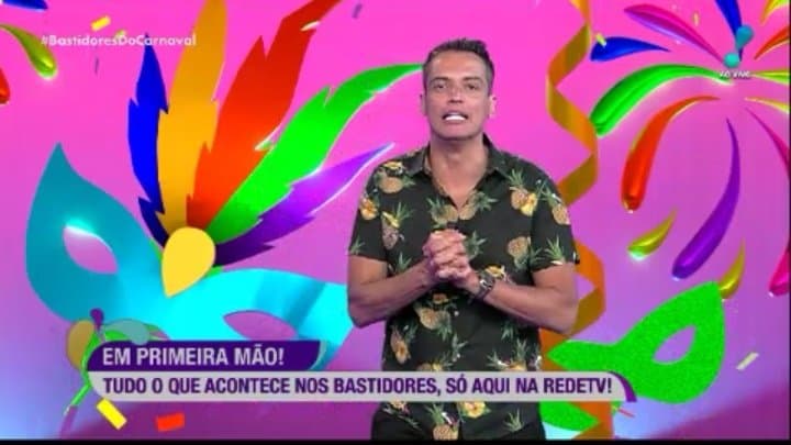 Leo Dias some dos Bastidores do Carnaval da RedeTV! após confusão e não aparece nos estúdios: "Onde está?"