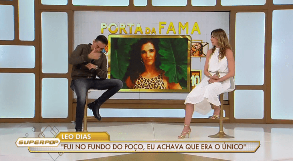 Leo Dias chora ao expor drama da dependência química e diz ter chegado ao fundo do poço: "Por que eu?"