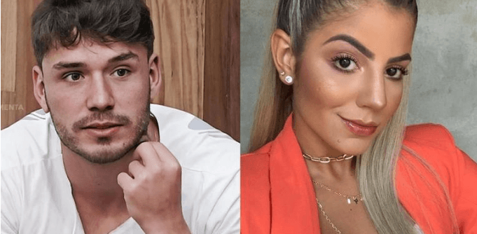 Voltaram? Lucas Viana e Hariany Almeida são flagrados aos beijos em camarote e imagem viraliza