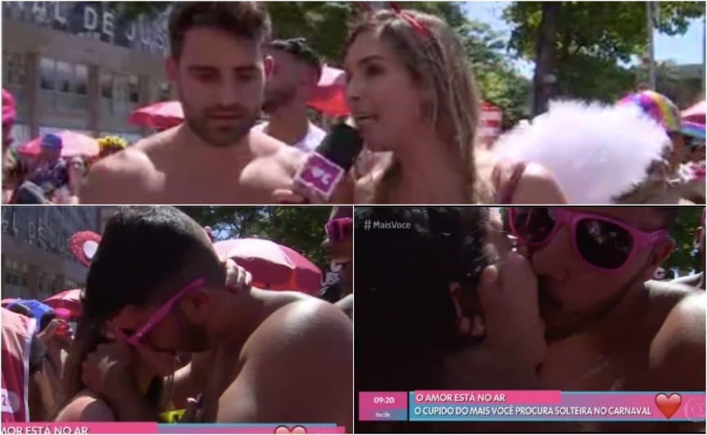 Ao vivo às 9h da manhã, Globo exibe pegação entre homens e mulheres e é massacrada: "Putaria e pouca vergonha"