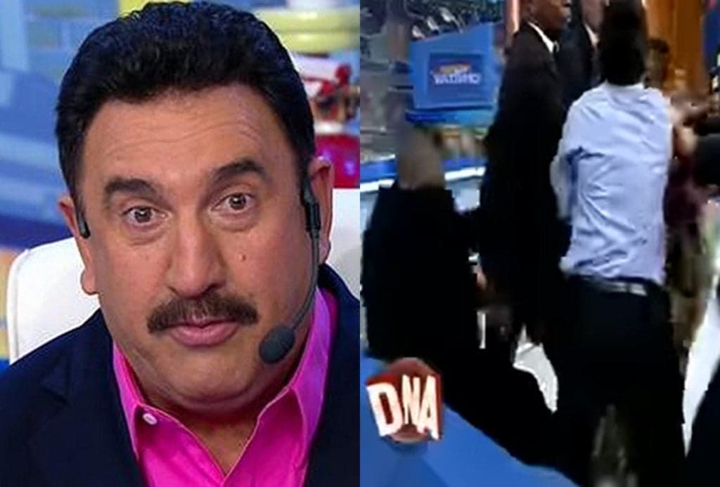 É briga! Ratinho desmaia ao vivo, microfone é atirado e produção precisa controlar a situação: "Segura"