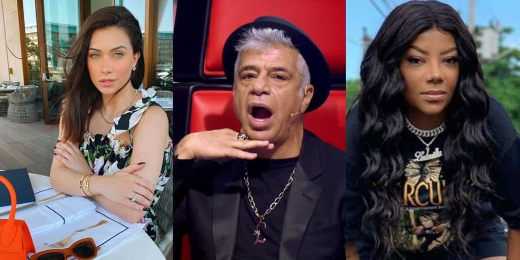 Flávia Pavanelli, Ludmilla e Lulu Santos são surpreendidos em público e dizem sim para contrato vitalício