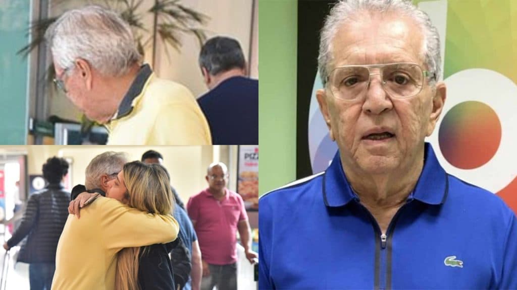 Carlos Alberto de Nóbrega, após doença e dívida exposta para o Brasil, tem choro em público flagrado