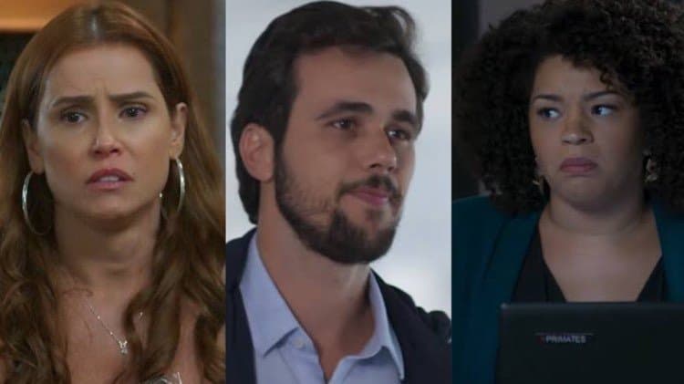 Salve-se Quem Puder: Alexia vira secretária de Rafael e ganha Renatinha como inimiga