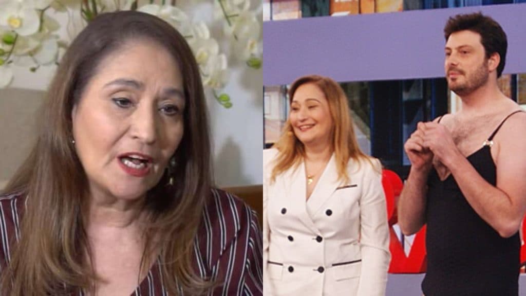 Sonia Abrão não se conforma com piada de Danilo Gentili sobre uso de crack e se revolta ao vivo: "Infeliz"