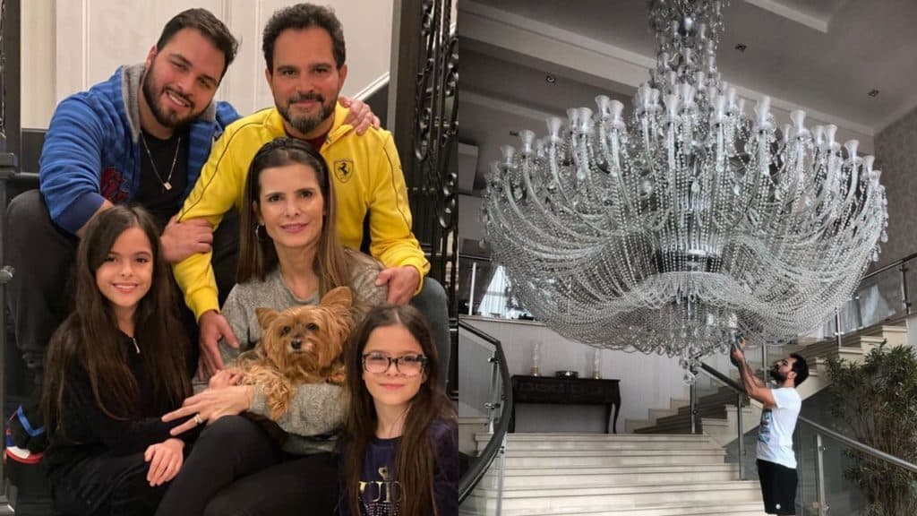 Luciano, da dupla com Zezé, coloca esposa contra a parede após colocar mansão de R$ 28 milhões à venda