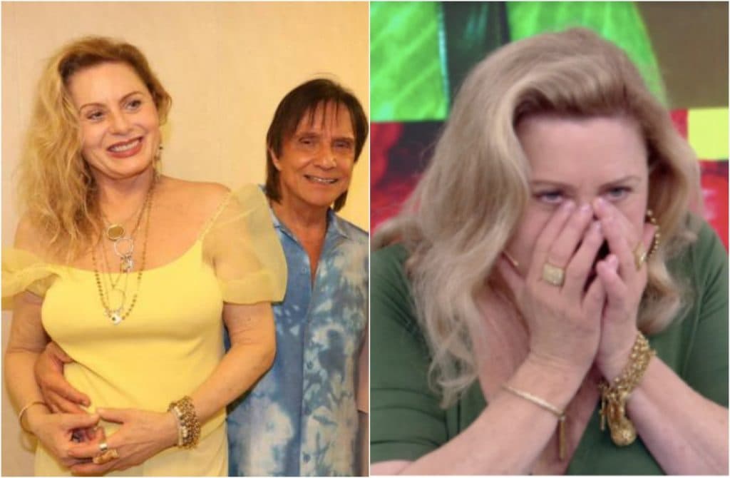 Soltinha, Vera Fischer dá cantada em Roberto Carlos e "rouba" beijo do cantor; veja fotos