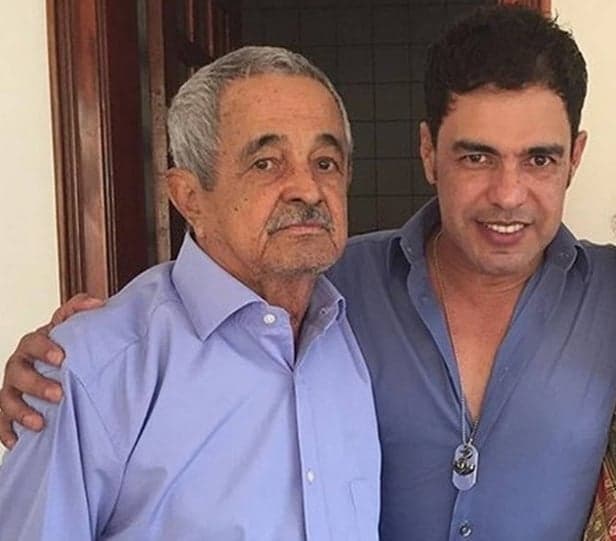 Aos 82 anos, pai de Zezé Di Camargo é internado em estado grave e respira com ajuda de aparelhos