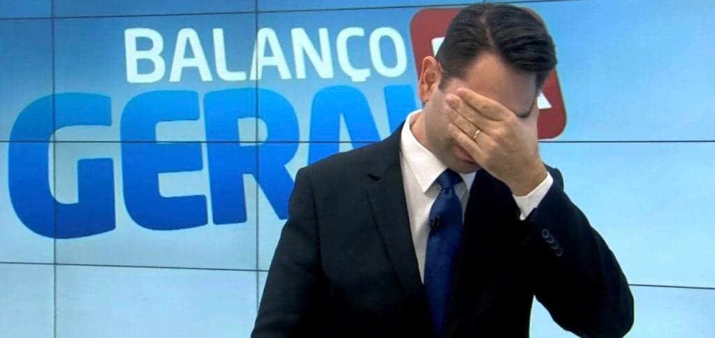 Apresentador do Balanço Geral se emociona, chora ao vivo e desabafa: “Coração apertado”