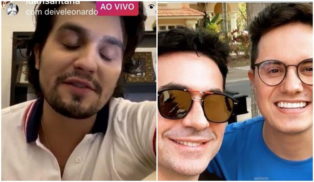 Luan Santana cai no choro ao unir Padre Fábio e pastor em plena pandemia de Coronavírus