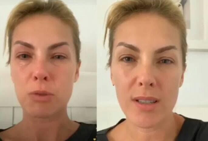 Ana Hickmann se isola da família e chora após revelar suspeita de coronavírus em vídeo