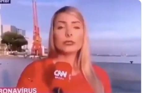 Repórter da CNN erra feio em matéria ao vivo e é ridicularizada: "Morreu, mas segue internado"