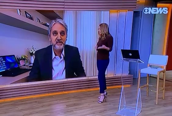 Eita! Comentarista abandona Christiane Pelajo falando, cancela transmissão e é detonado: “Que deselegante”